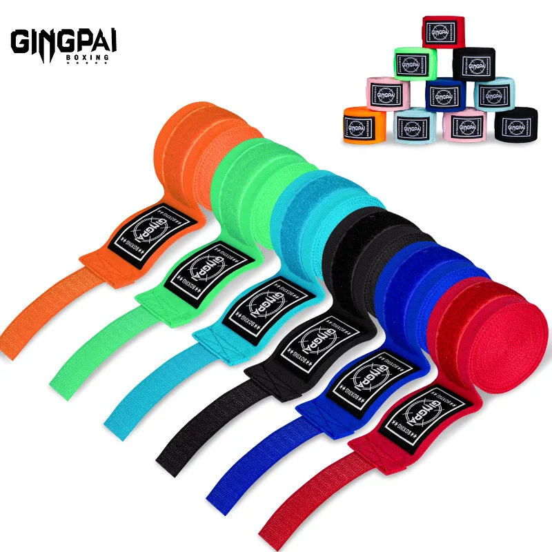 2 PCS 1.5/3/5M Boxing Gloves Elastic Boxing Hand Wraps Breathable Muay Thai Hand Bandage for Kickboxing Muay Thai & MMA