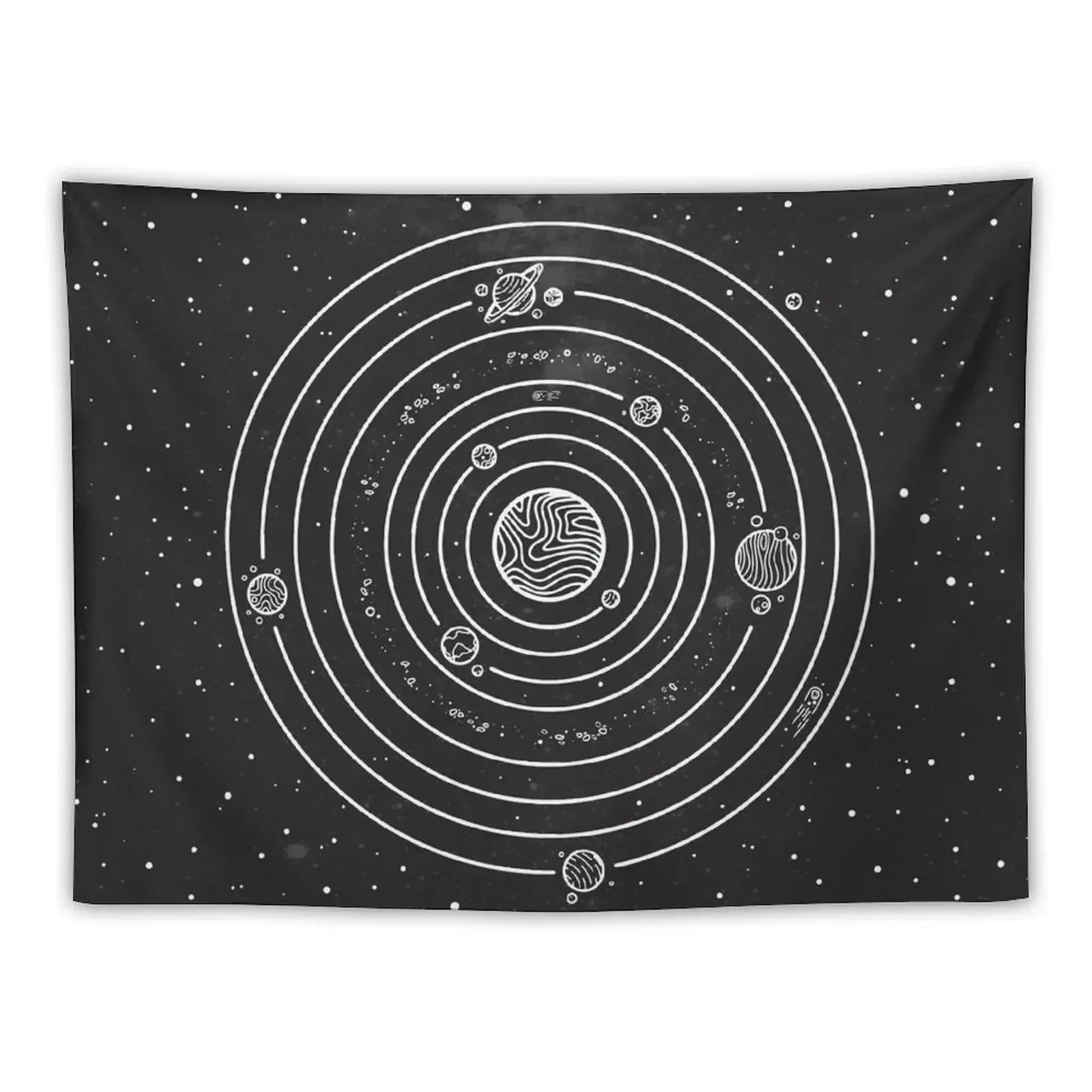 

Solar System Tapestry Art Mural Aesthetic Room Decoration Tapestry