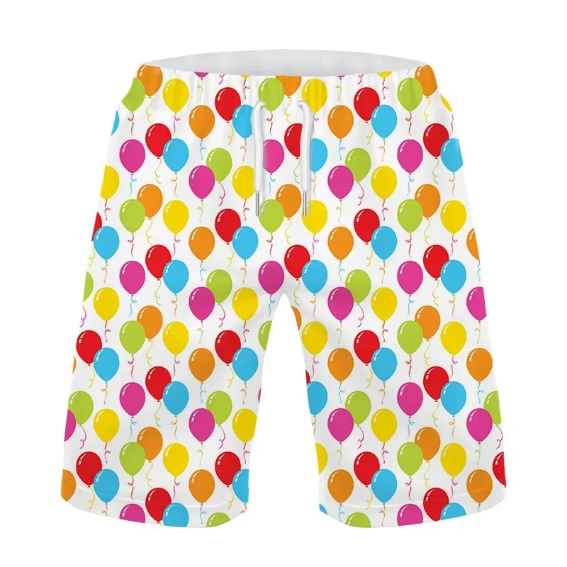 3D Printed Funny Cartoon Duck Animal Graphic Beach Shorts Casual Boy Board Shorts Vacation Trunks Y2k Board Shorts Kid Bermudas