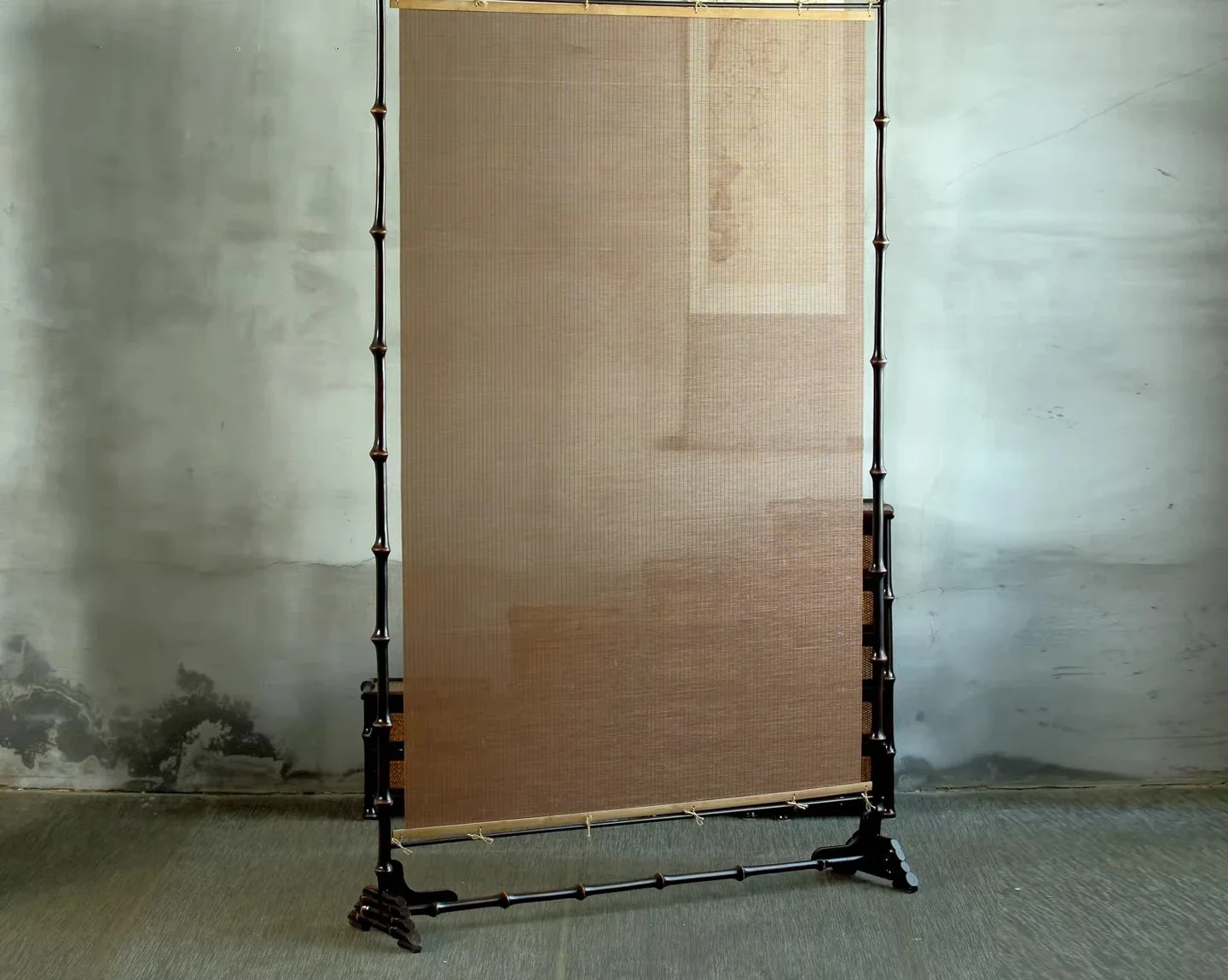 Large screen, Song Dynasty aesthetic partition Chinese style single fan porch blocking mobile seat screen