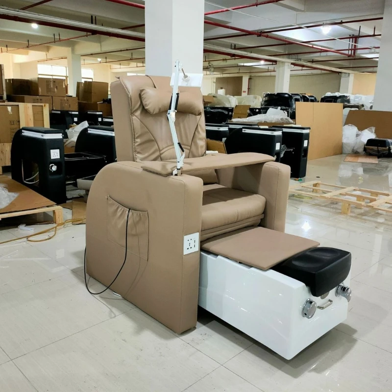 Electric manicure sofa multi-functional flat single massage foot chair