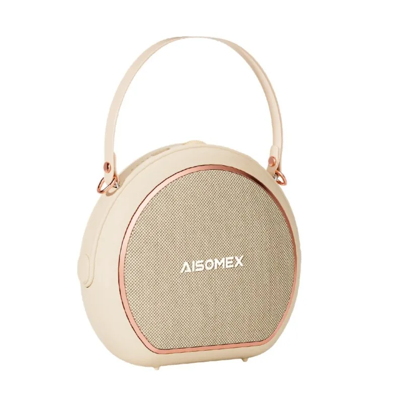 AISOMEX Bluetooth Speaker,Easy To Charge, Portable Outdoor Card Insertion, High Quality And Large Volume
