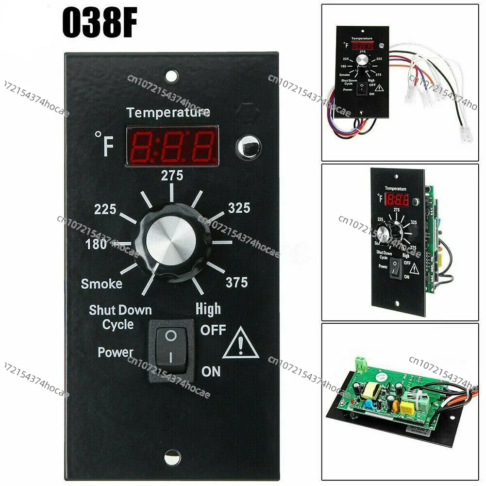 Professional Wood Pellet Grill Service Parts Temperature Pid Controller Tr038f 220~ 230v 50hz with Smoke Stop