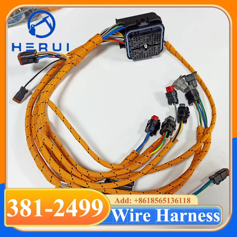 

New Excavator C7 Engine Wiring Cable Harness 381-2499 3812499 For 324D/325D/329D