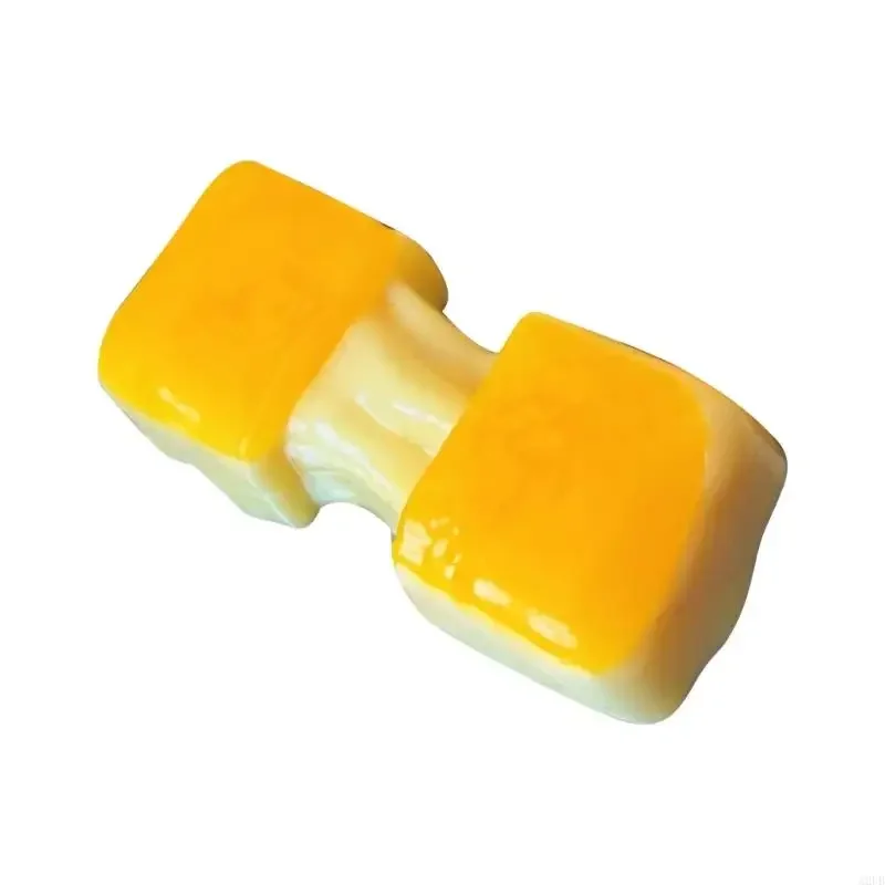 เค้กข้าวเหนียวซิลิโคนจำลองอาหารยืดและ AntiStress ของเล่นสำหรับสำนักงานนักเรียน Sensory Squeezable ของเล่น 15UB