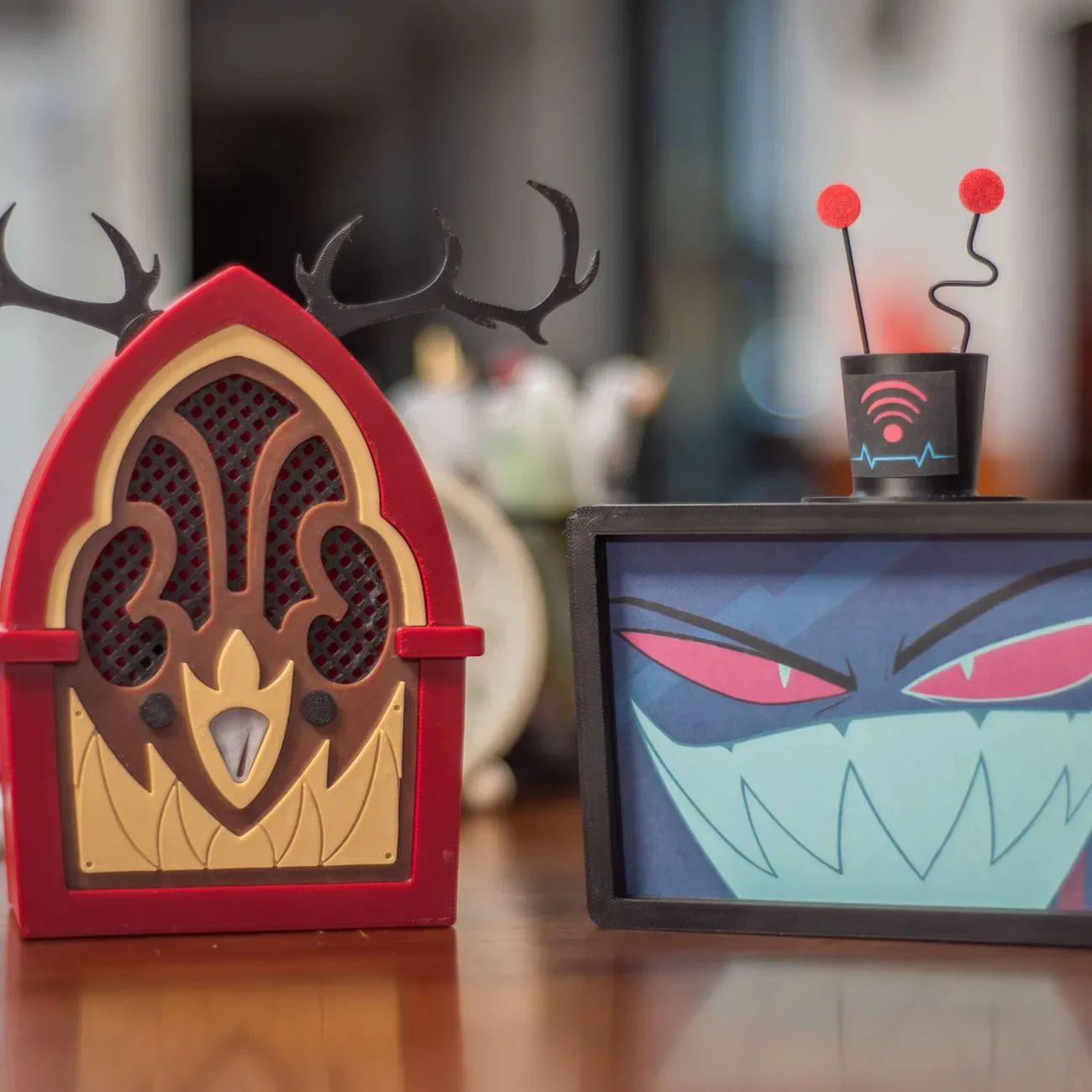 

Anime No attributes Cosplay Bluetooth Speaker Equipment Cartoon Loudspeaker Box Audio Replaceable Face Halloween Gift