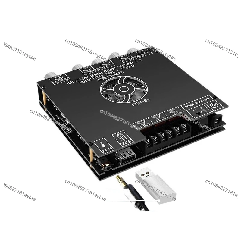 

YS-AS21 Bluetooth digital power amplifier board module TPA3251 high and low tone subwoofer 220WX2 + 350W