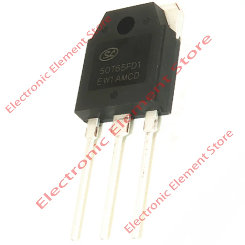 2PCS SGT50T65FD1PN IGBT Single Power Tube 50A650V TO-3P 50T65FD1