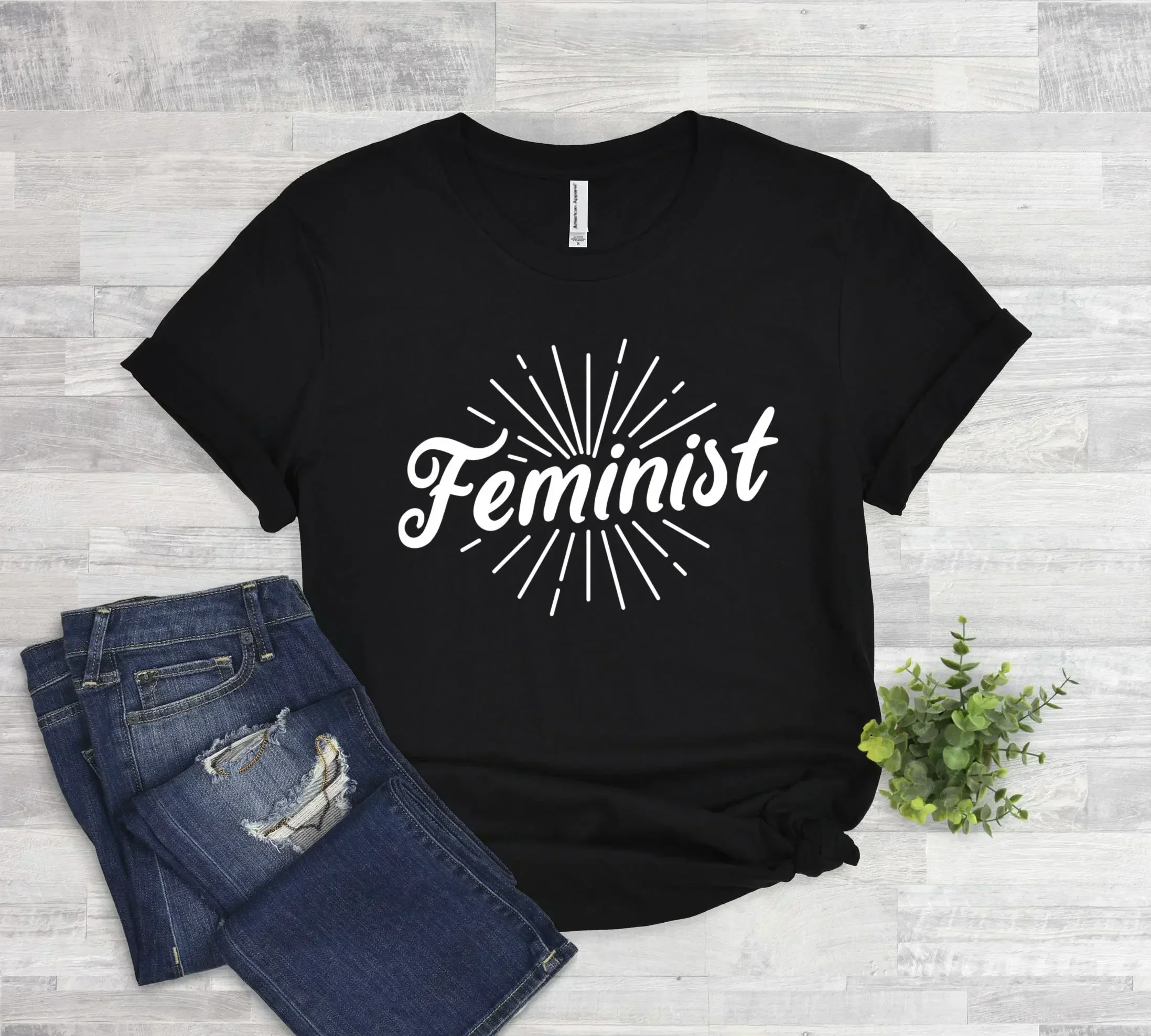 FeminisT T Shirt Empowering Girl Power Feminism For Her