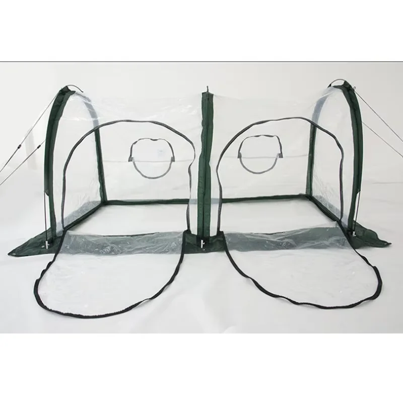 2m PE Tunnel Garden Insulation Cover Removable Plant Tent Succulent Waterproof Mini Agriculture Greenhouse