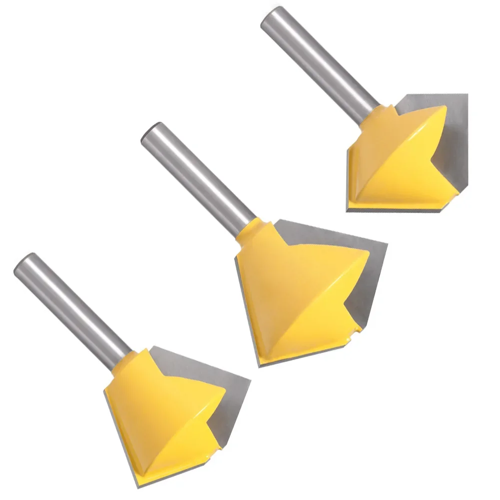 1PC 8MM Shank Milling เครื่องตัดไม้แกะสลัก 6 8 12 ด้านหลายด้านกาว Joint Router บิตชุดเครื่องตัดไม้