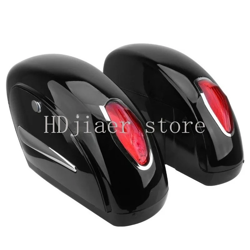 Motorcycle accessories suitable for Cruiser Crown with side box and side box lights