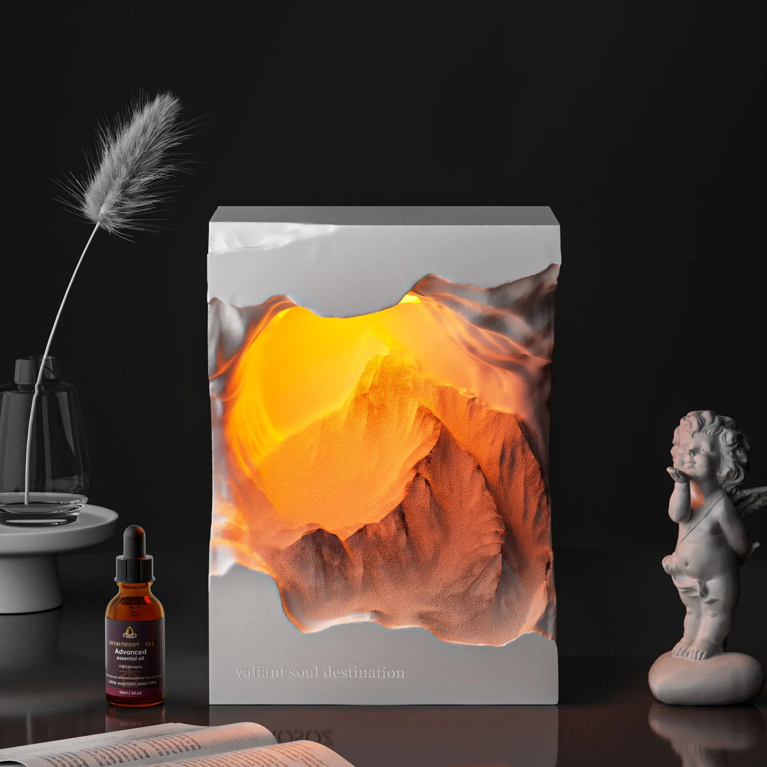 Atmospheric night light bedroom bedside lamp to give boy and girl friends housewarming holiday gifts