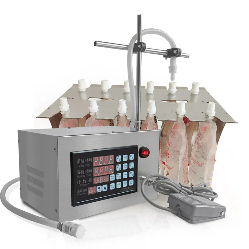 

laundry detergent, filling machine, suction nozzle bag, high temperature soy milk small, automatic quantitative packaging