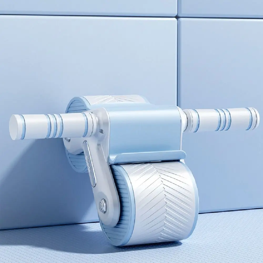 

Dual Wheel Abdominal Wheel Exerciser Anti-Slip Automatic Rebound Core Strengthening Trainer Multifunctional Healthy