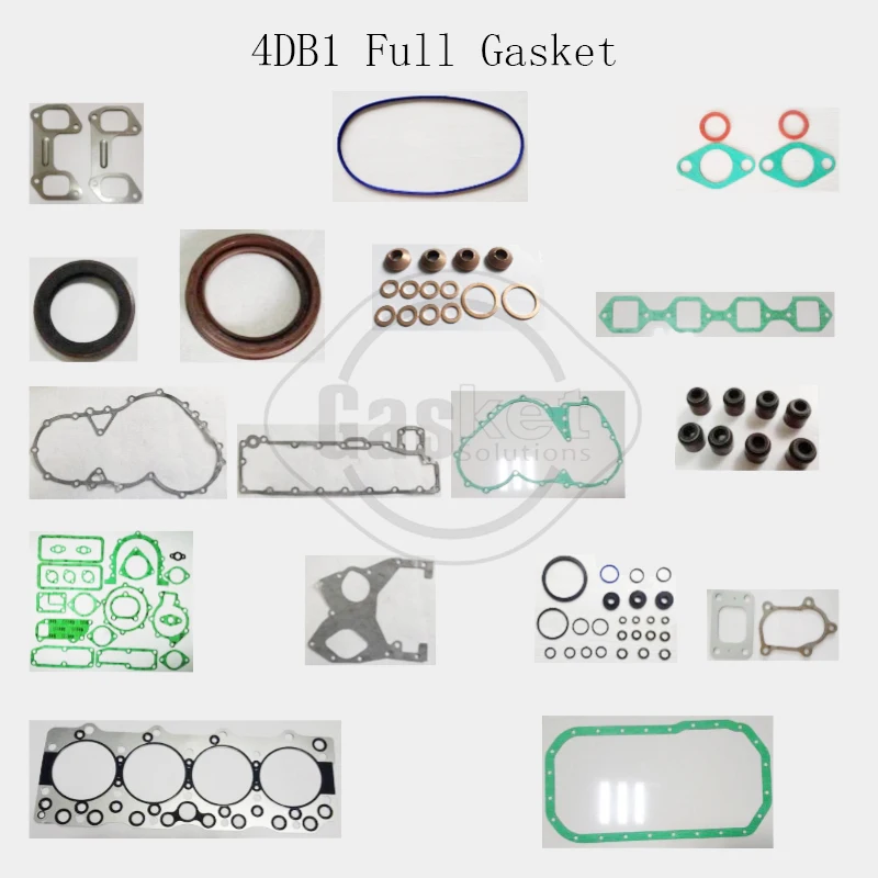 4JC1-N 4JJ1 4BD1T 4DB1 4JC1 4JK1 Full Gasket Kit Parts Manufacturing factory For Isuzu Diesel Engine 5-87815243-0 5-87812459-0