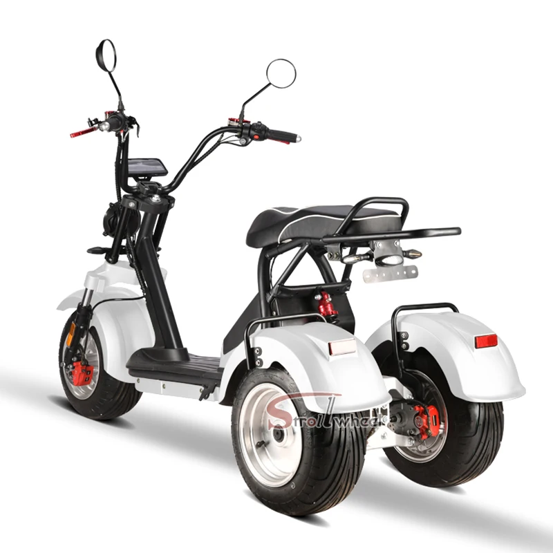 electric tricycles eu warehouse citycoco 4000w 3 wheel electric scooter  60v 40ah battery adult electric motorcycle