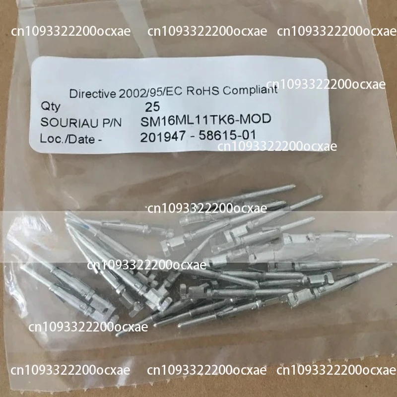 

SM16ML11TK6 High Quality Stamped Crimp Male Pin 16AWG Crimp Gold Plated Contacts 10pcs