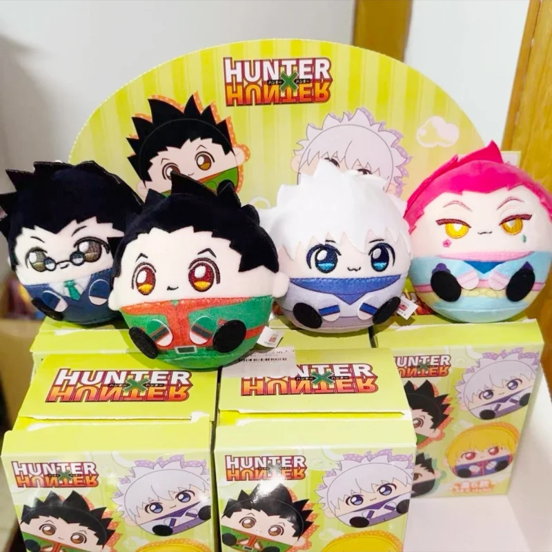 Caja Sorpresa Original de Juguetes Hunter × Hunter: Figuras de Anime de Killua, Hisoka, Gon, Kurapika, Leorio, Chrollo. Juguete de Moda, Regalo de Cumpleaños.