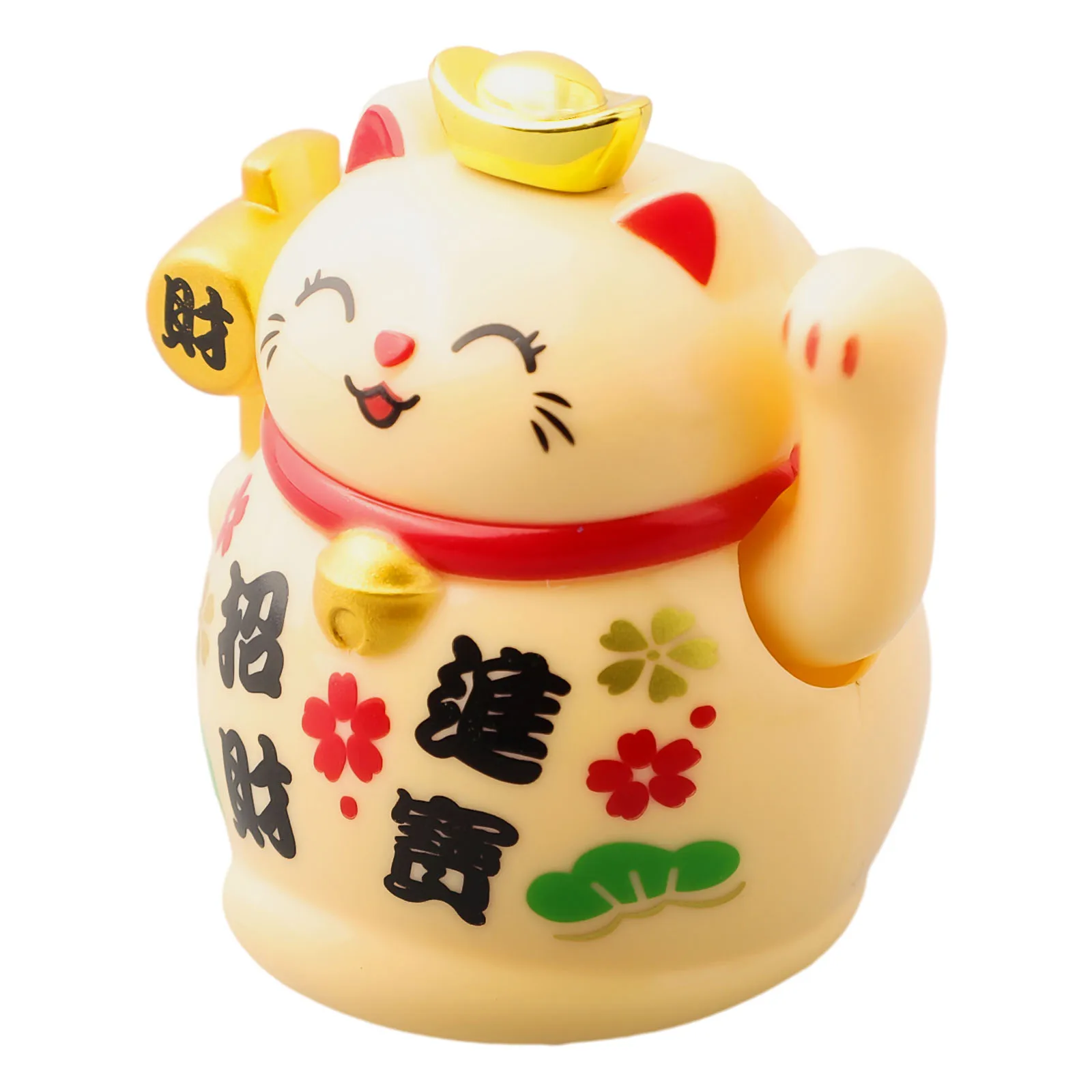 Automatic Lucky Cat Environmentally Friendly High Quality Plastic Home Decoration Continuously Package Contents