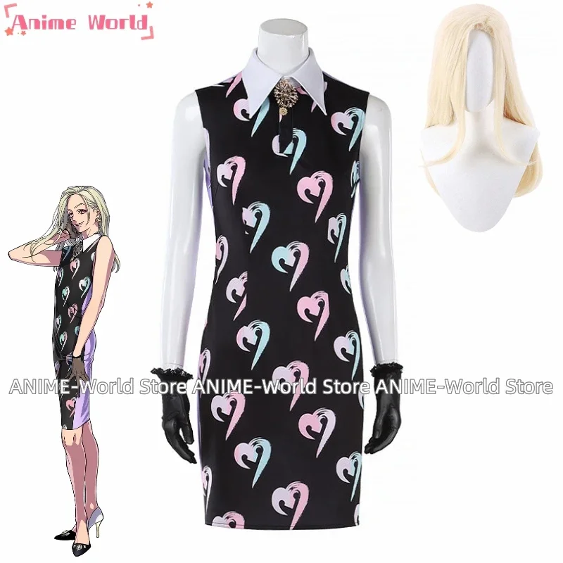 《Custom size》Anime Charisma House Terra B Edition Cosplay Costume Any Size Wig