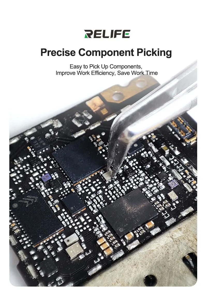 SUNSHINE ST-17A Сверхточный пинцет для позиционирования микросхем, пинцет для посадки олова, трафарет BGA, фиксированный инструмент для ремонта