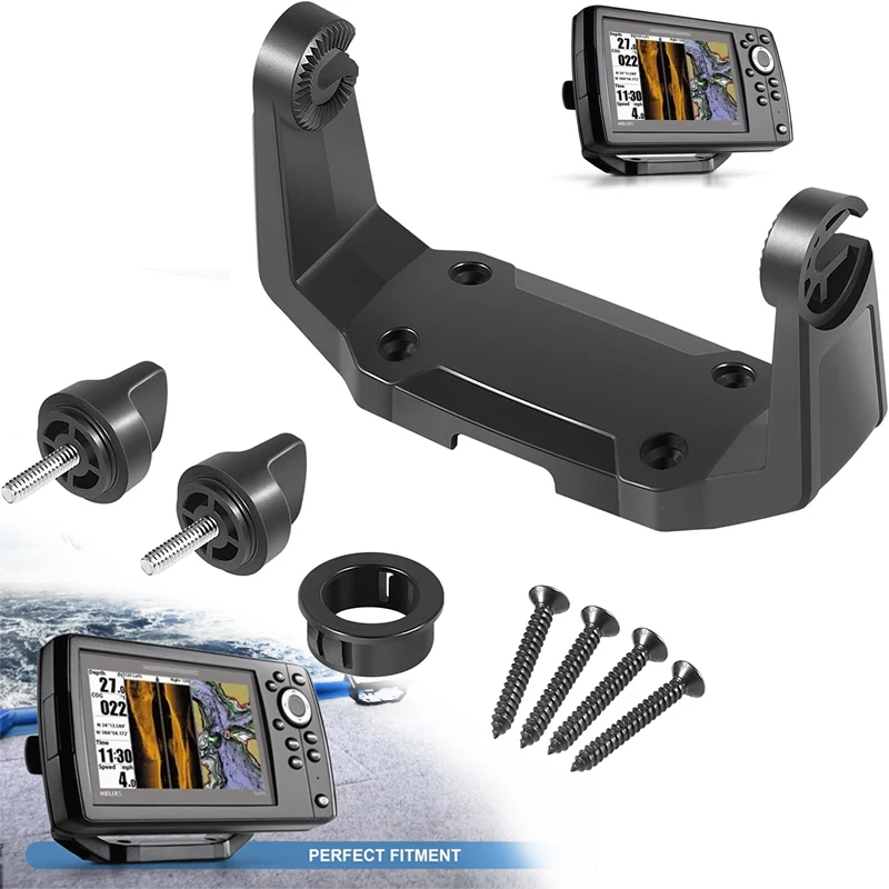 

740143-1 Gimbal Mount Kit Compatible with Humminbird Helix-5 Series, Replace for GM H5 - Adjustable Fishfinder Mounting Bracket