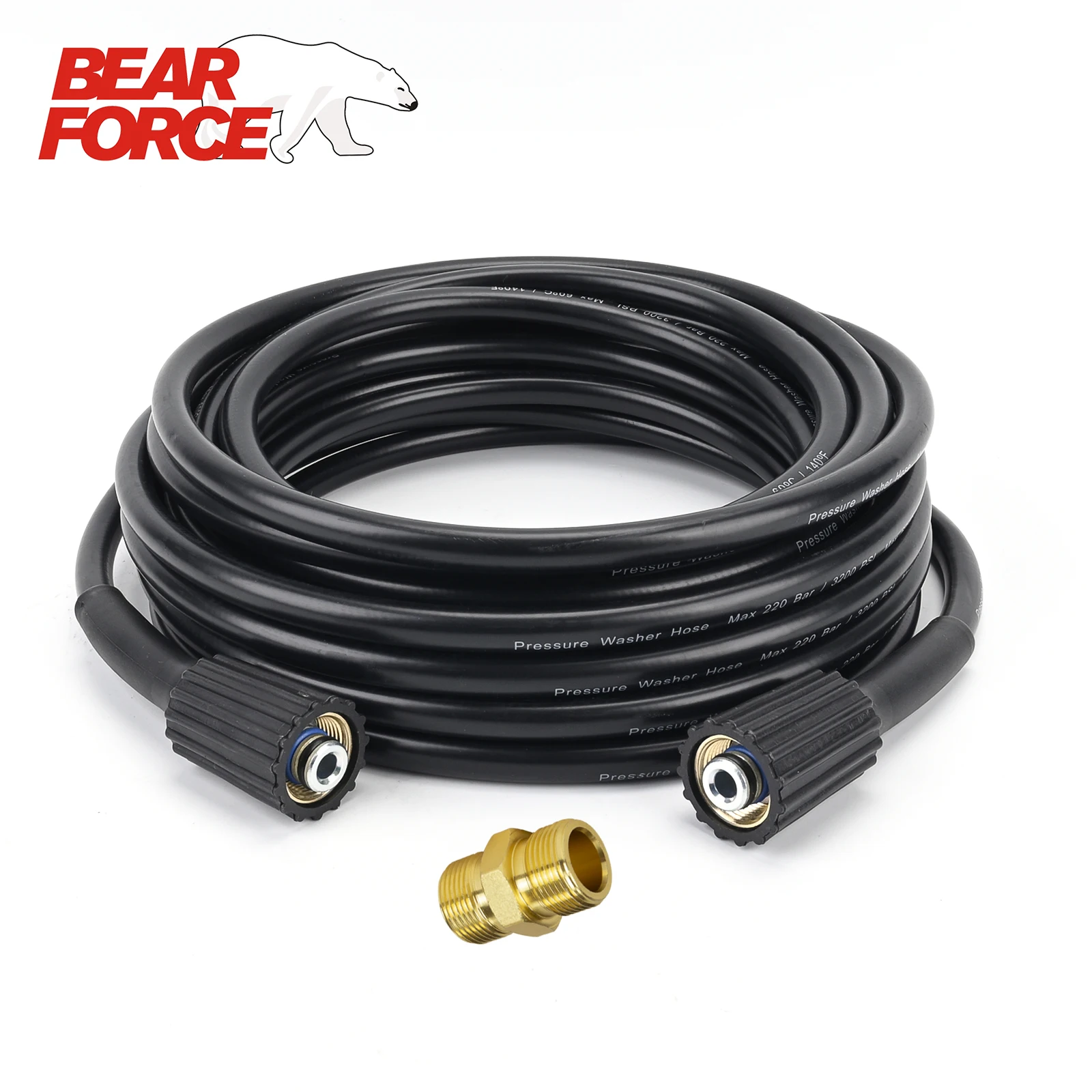 High Pressure Washer Hose Cord Pipe CarWash Hose Water Cleaning Extension Hose M22-Pin 14/15 for Karcher Elitech Interskol Huter