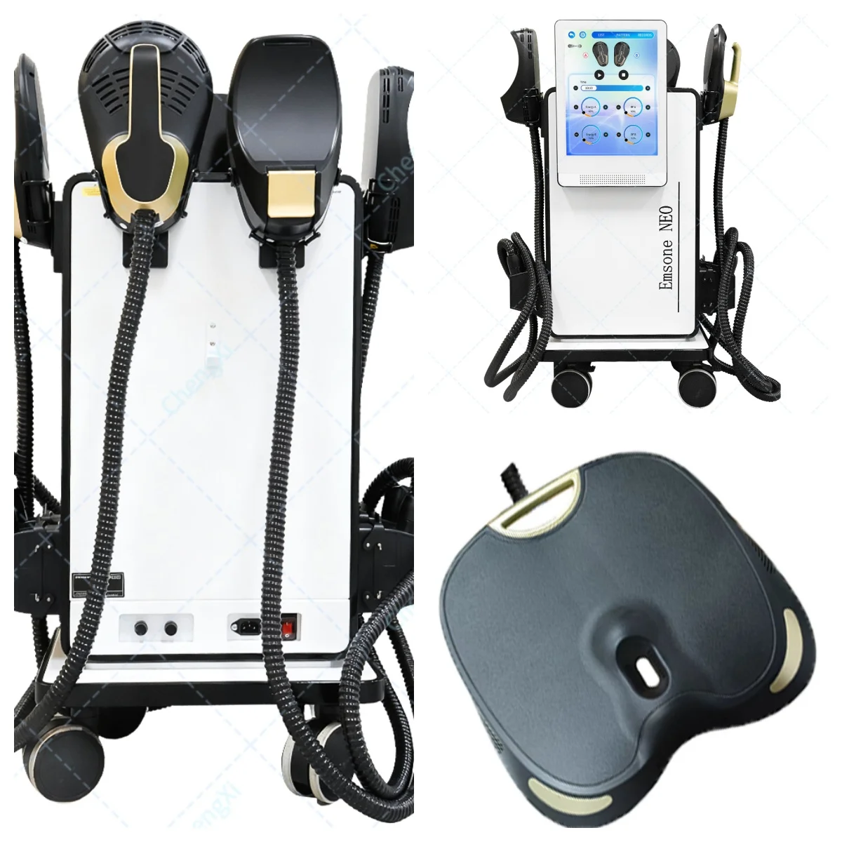 EMSone NEO Body Shaping Machine 6500W RF 4 Handles for Weight Loss and Electromagnetic Pelvic Slimming Machine