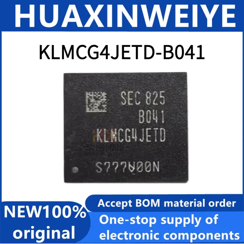 KLMCG4JETD-B041 Integrated Circuit Package BGA153 Off the shelf Memory IC Chip