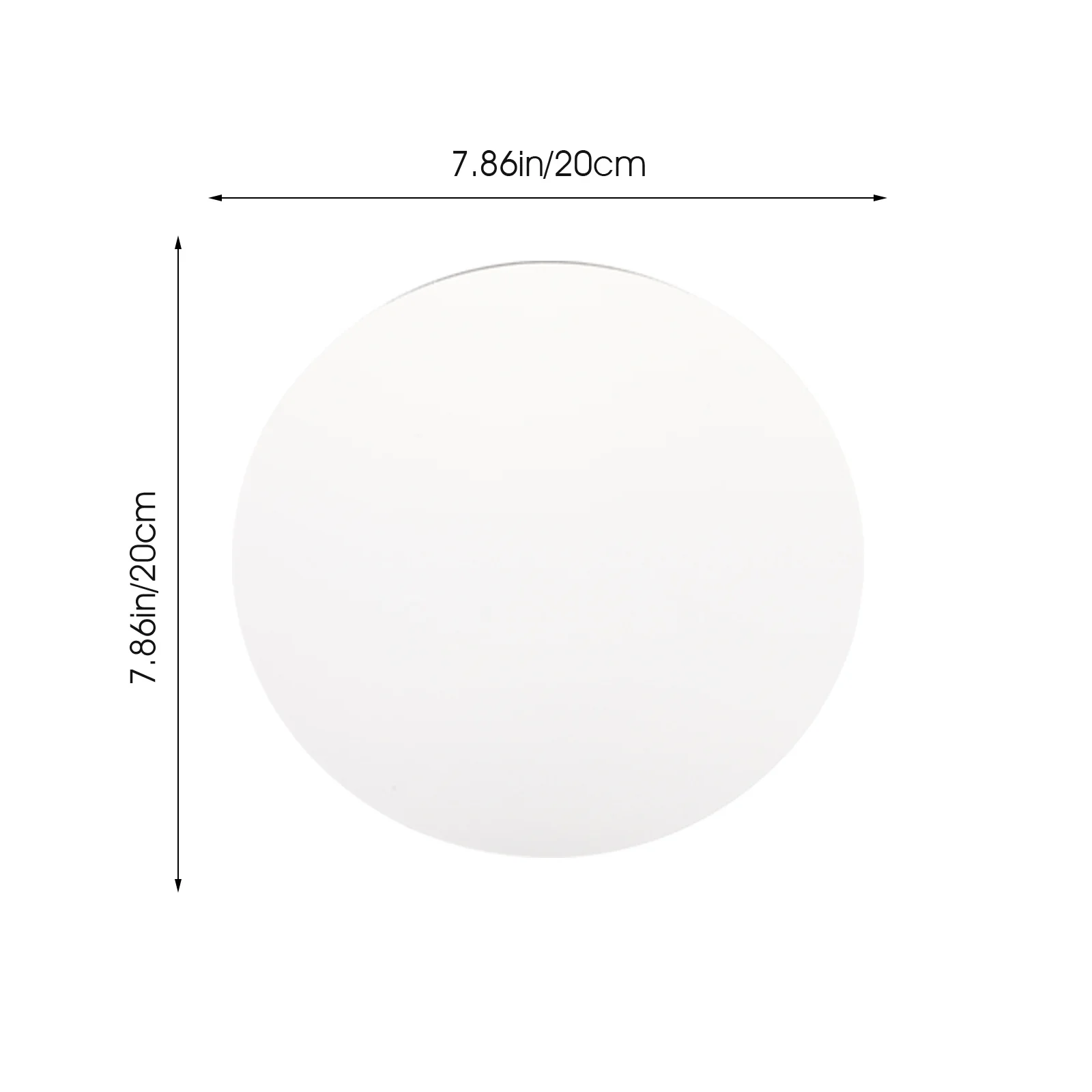 Espelho acrílico circular, fornecimento diy, design simples e generoso, textura clara, superfície lisa, resistente, não desbota, decoração de parede do dormitório