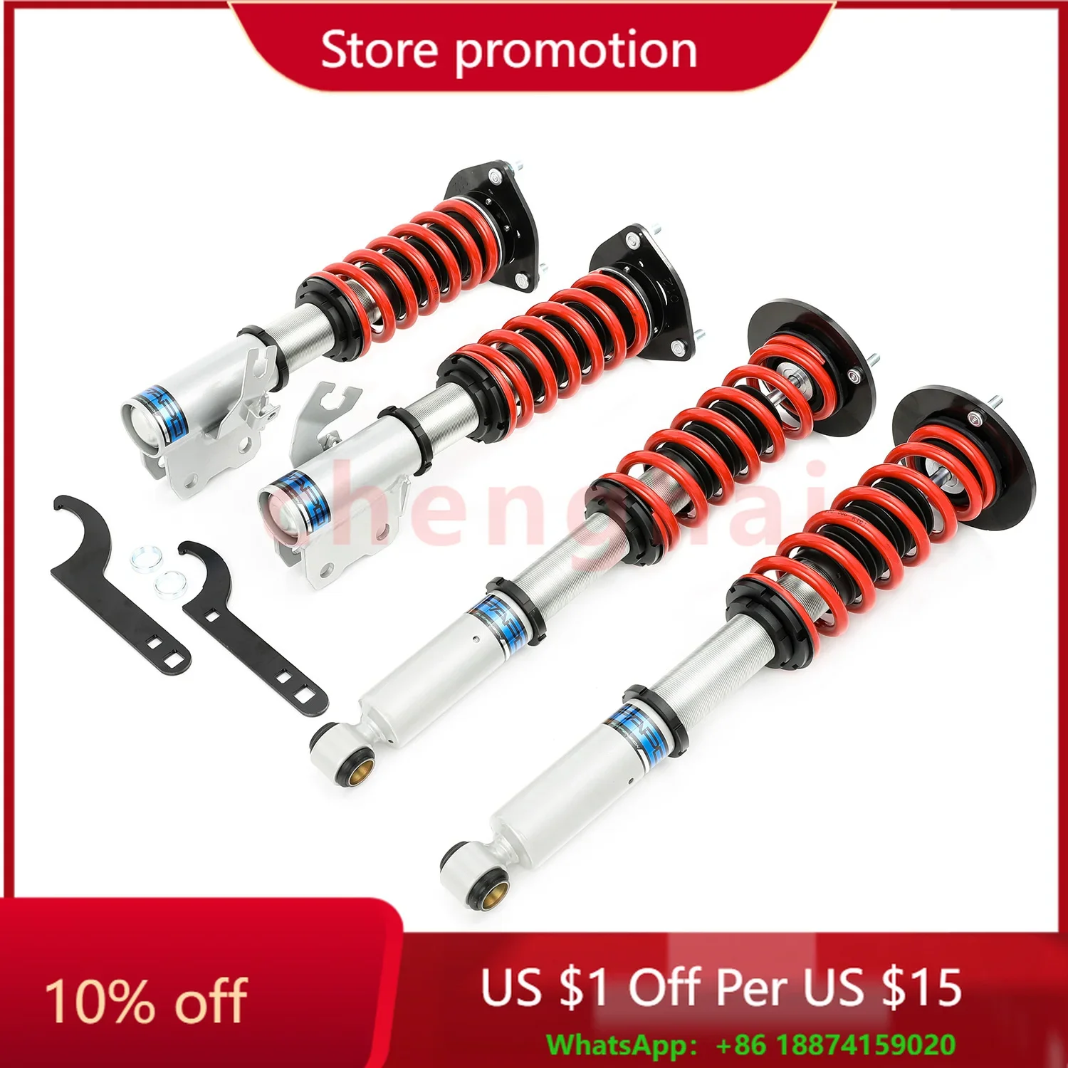 

FAPO PS001310 stock with other auto parts mono-tube coilover suspension tuning for Nissan Silvia/240SX 1995-1998 S14