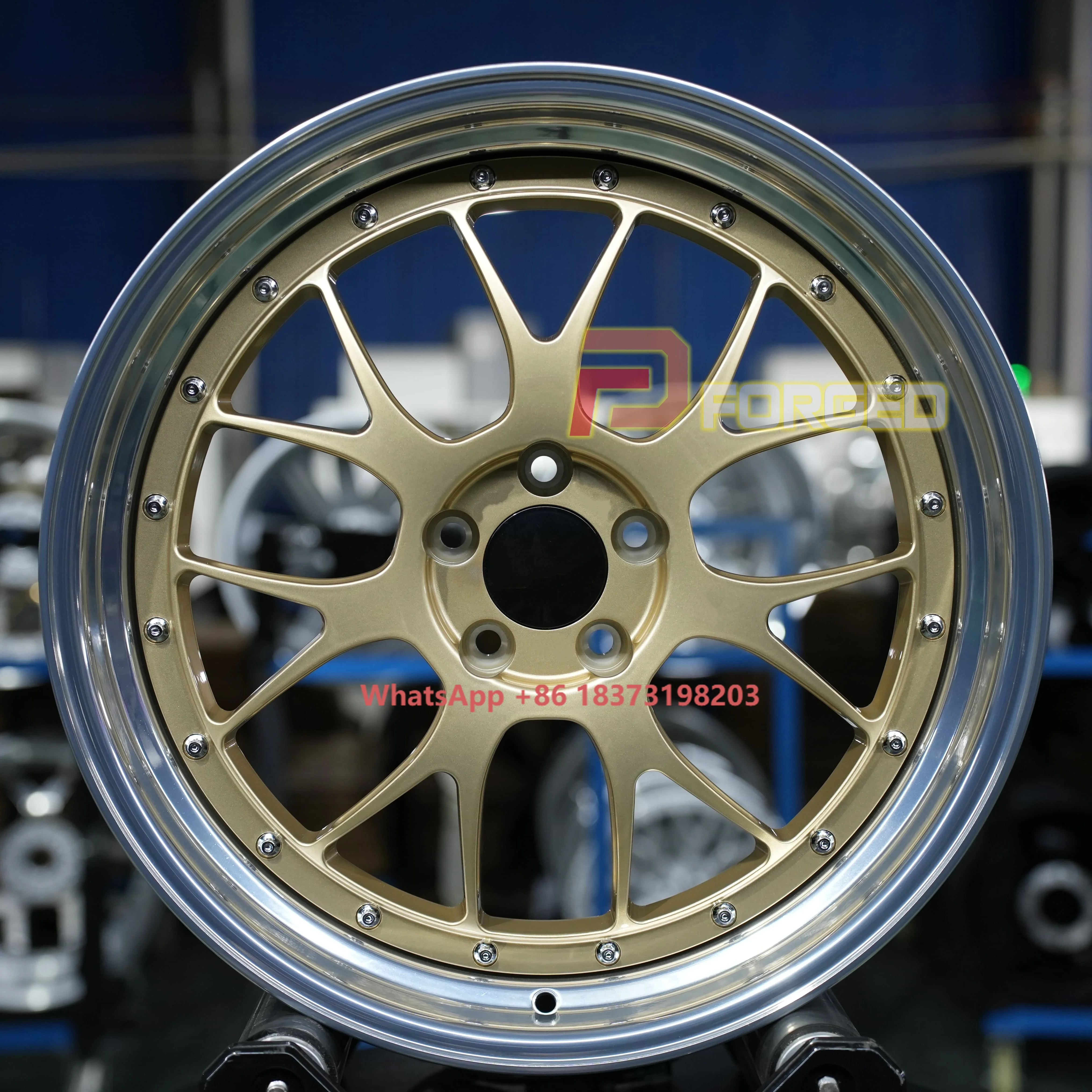 

Custom 2-piece Forged Wheels Lightweight 6061-T6 Wheels Spot 20*8.5J/20*9.5J ET26/32 5*120 72.6 for 3 Series 5 Series X3
