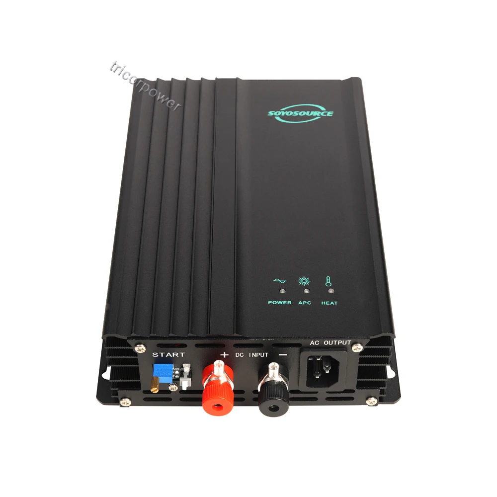 Imagem -05 - Mppt Solar Grid Tie Power Inverter Onda Senoidal Pura para Entrada pv Saída de Energia Ajustável Bateria 16180v 12-96v 600w 500w