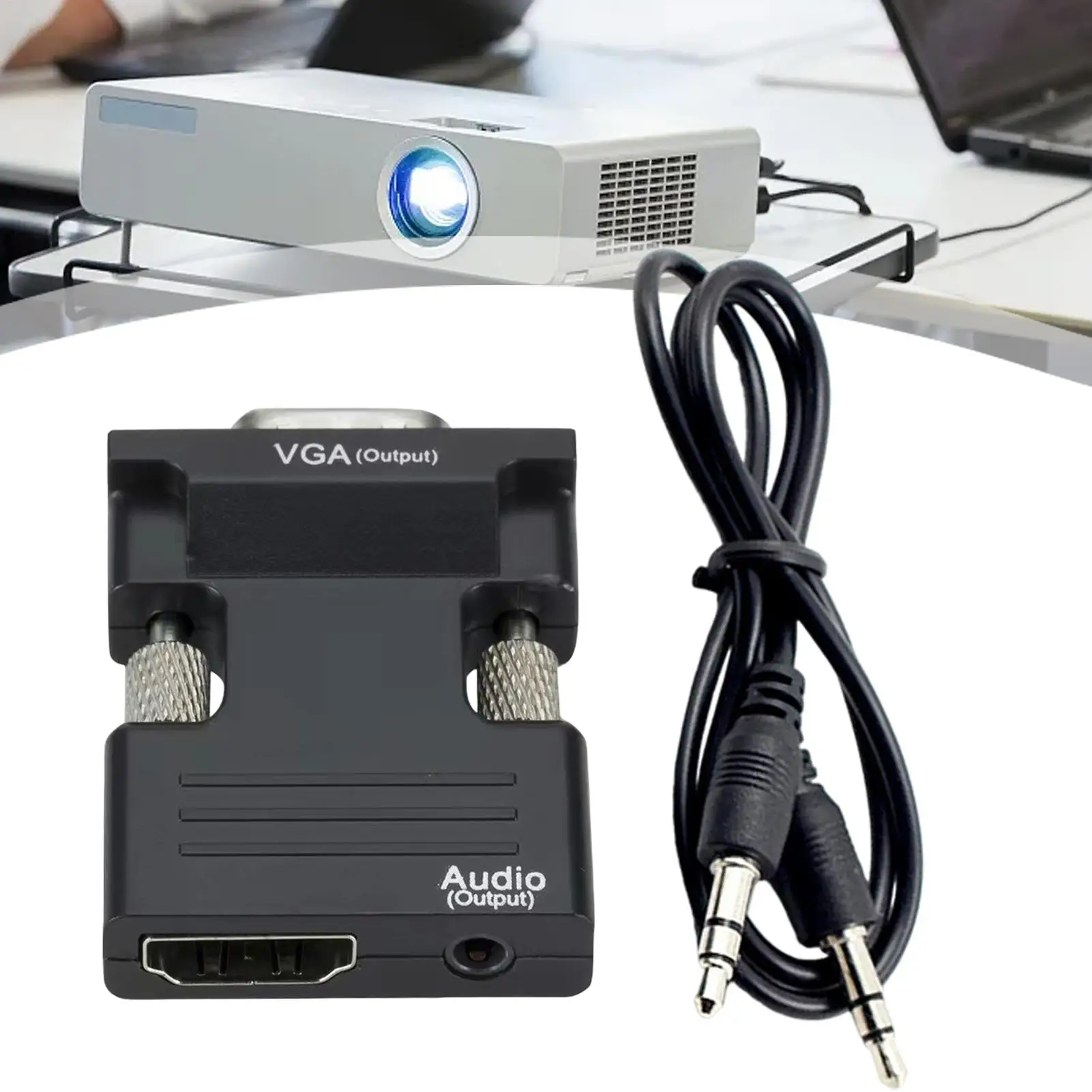 

Адаптер-переходник с USB на VGA для HDTV-усилителей (с женского разъема на мужской VGA)