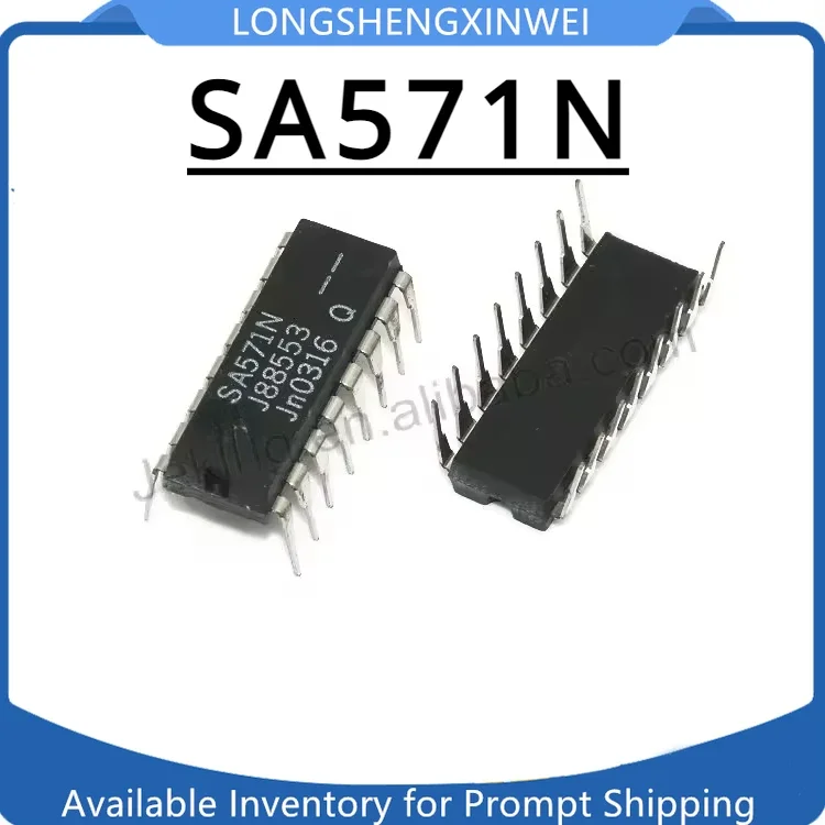 1PCS SA571N SA571 Direct Insert DIP-16 Linear Audio Processing Chip Spot