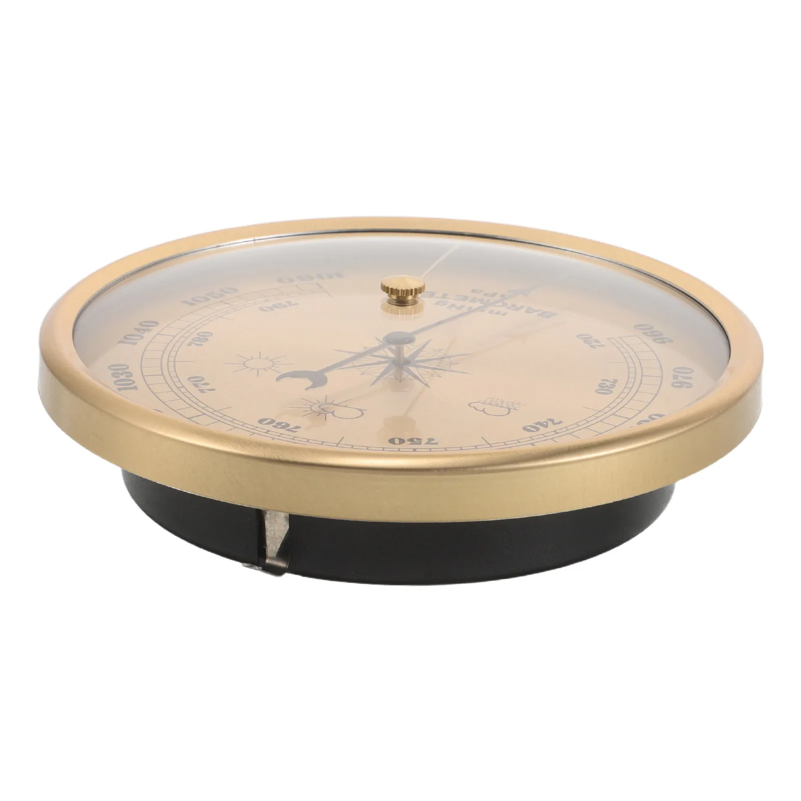 

Aneroid Barometer 130Mm Dial No Liquid Indoor Air Pressure Gauge for Home Weather Forecasting Precision Atmospheric Monitoring