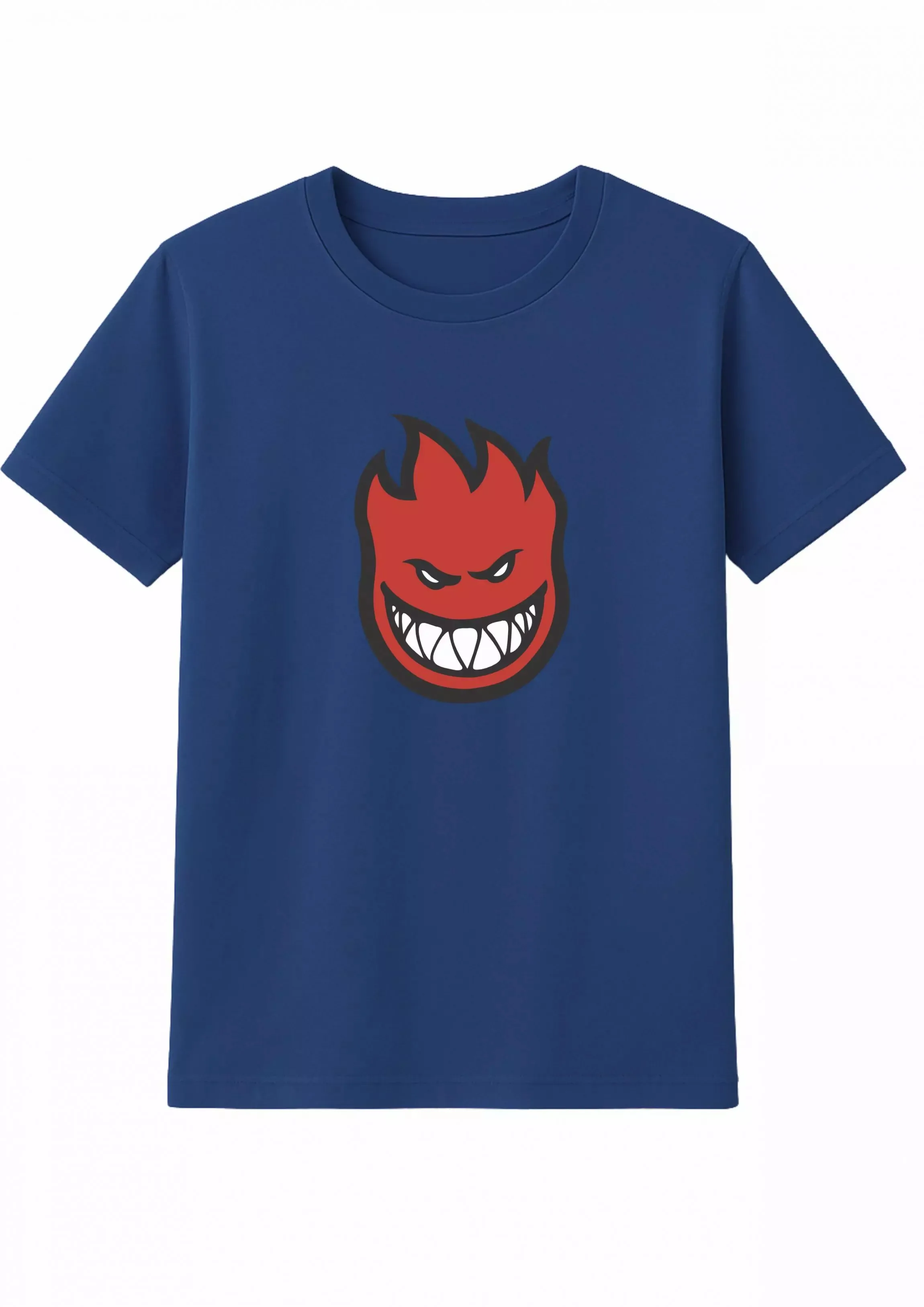 T-shirt in cotone grafico Spitfire unisex uomo donna estate manica corta marchio di moda t-shirt casual vintage retrò di lusso