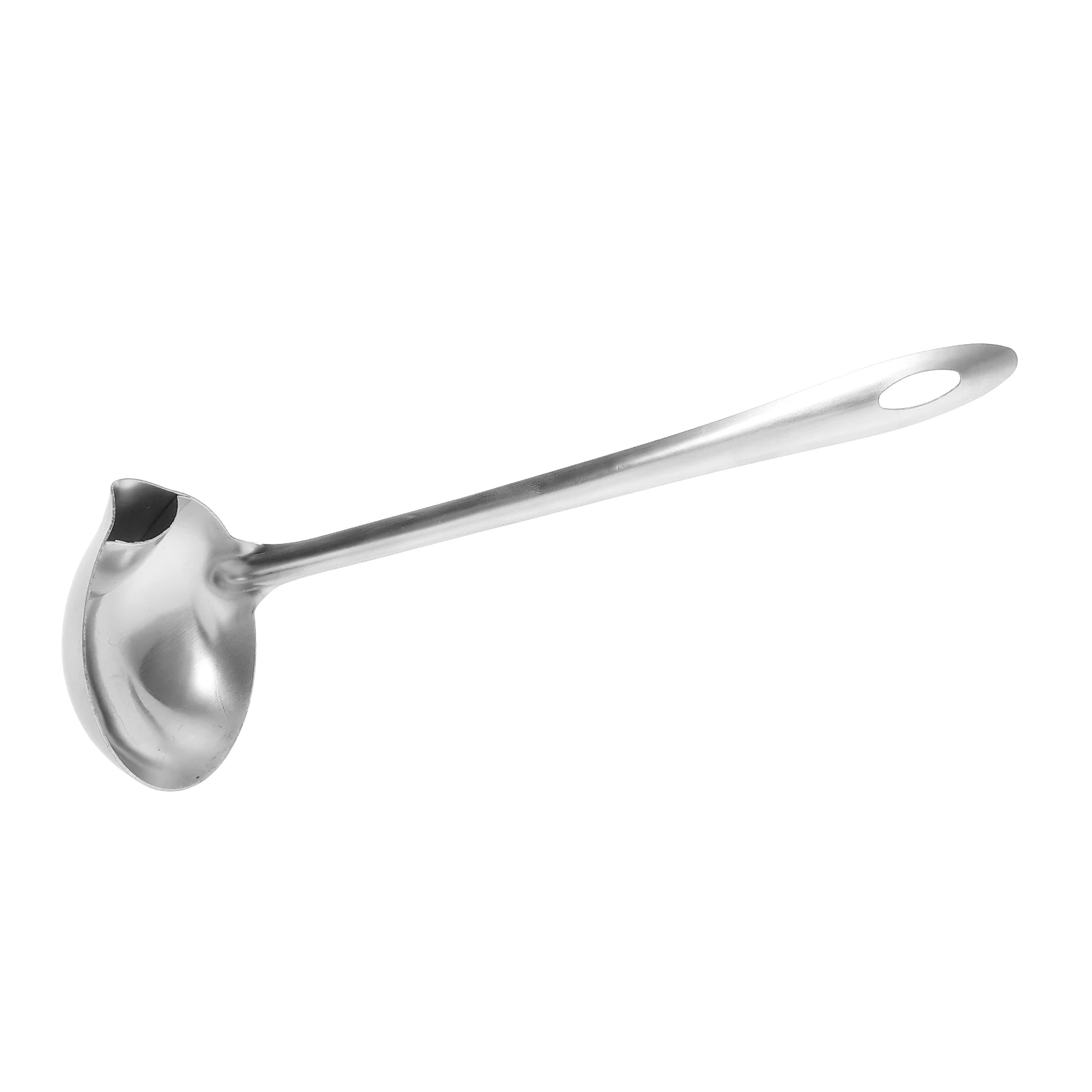 Stainless Steel Oil Fat Separator Skimmer Strainer Grease Kitchen Filter Spoon Serving Slotted Ladle Cooking Utensil Soup Oil