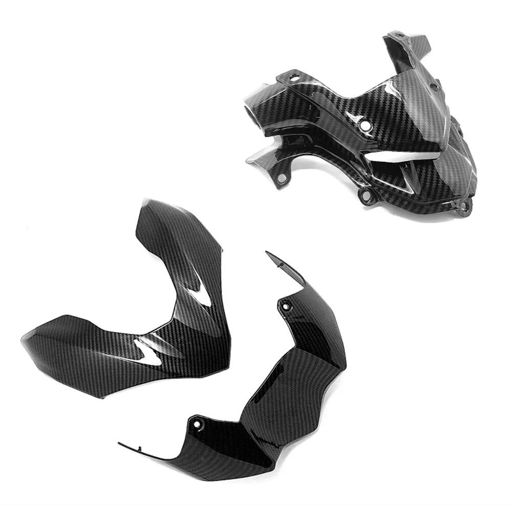 

Передний обтекатель фары с указателями поворота, цвет карбон, для Kawasaki Z900 2017 2018 2019 2020