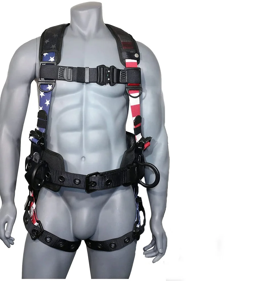 Full Body Seat Belt Rapid Descent Construction Seat Belt Mountaineering Equipment 155-180 Cm