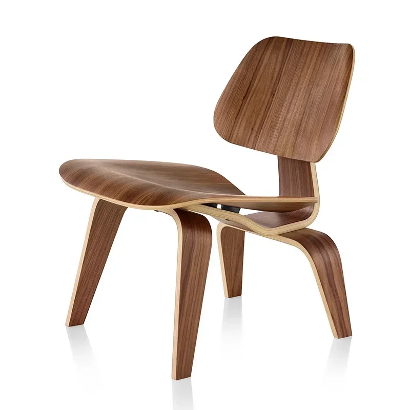 Fashion creative low chair Solid wood chair Low dining chair