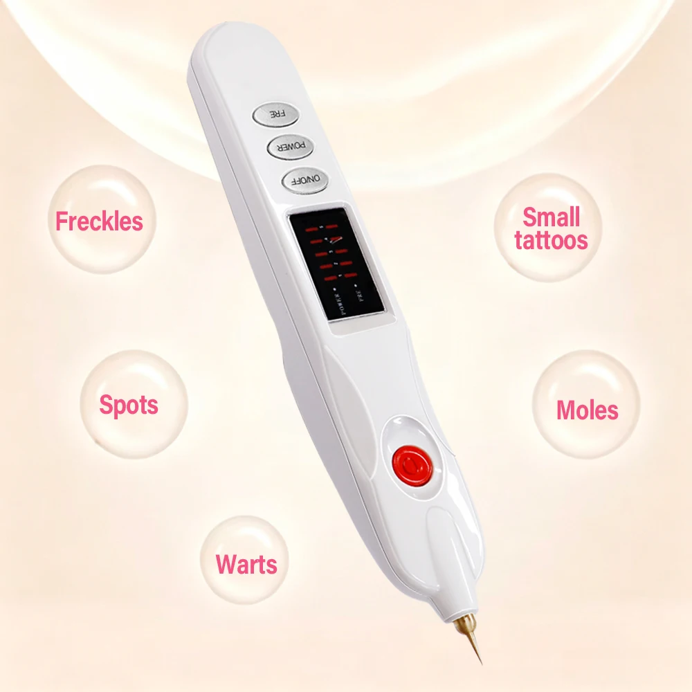 Professioneller Plasma-Pen zur Entfernung von Sommersprossen, Falten, Muttermalen, Tattoos, Mitessern, dunklen Flecken und Pigmenten, Hautpflegegerät, ionischer Schönheitsstift – Detail 1