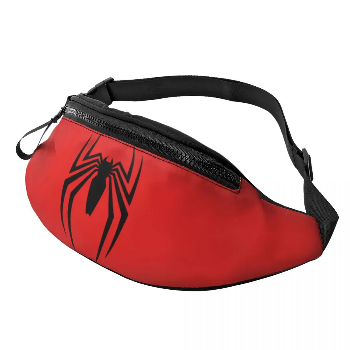 Fashion Cute Animal Little Spider Fanny Pack Women Men Crossbody Waist Bag for Travel Cycling Phone Money Pouch