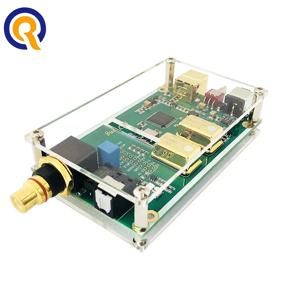 

XMOS XU208 Асинхронный USB-коаксиальный оптоволоконный выход Цифровой интерфейс IIS DSD256 Spdif Dop64