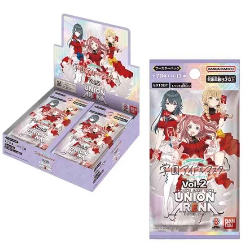 BANDAI UNION ARENA Academy Idol Master Vol.2 Japanese Second Bullet Supplement Pack UA Card