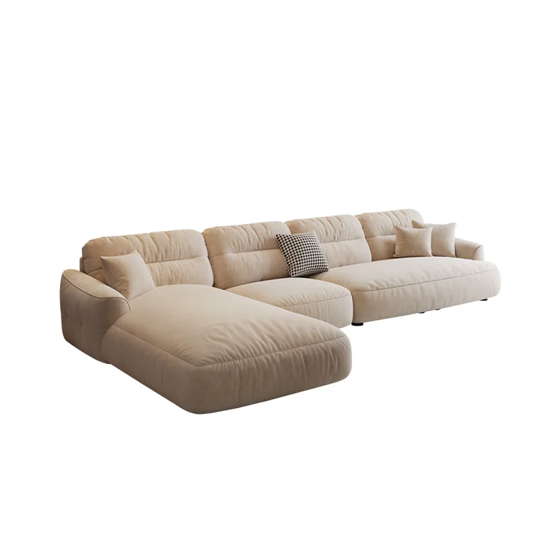 Minimalistyczne sofy do salonu narożnik tkaniny luksusowa sofa segmentowa wygodne sofy wypoczynkowe Modernos Para Sala wystrój pokoju