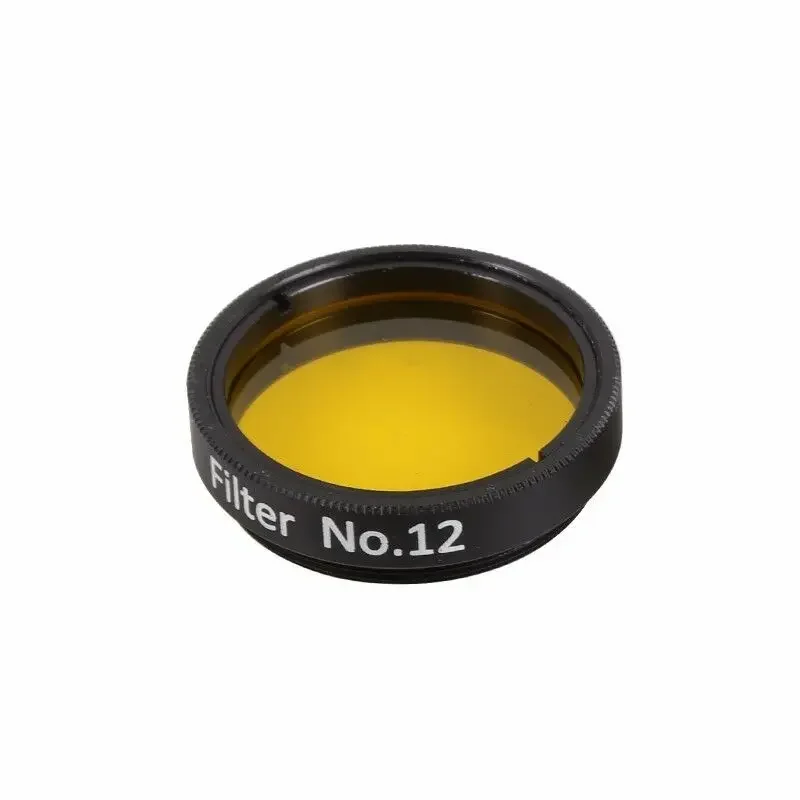 Astronomical Telescope Optical Filters 6 Colors/Set 1.25 inches 31.7mm Interface Eyepiece Accessories with Aluminum Box