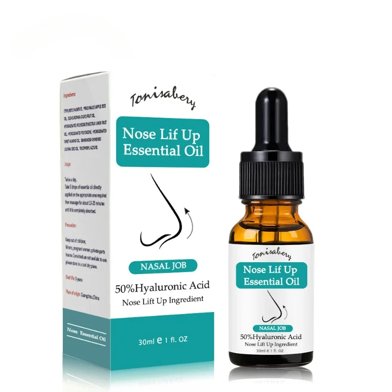 Nose Essential Oil Lift Up Heighten Rhinoplasty Nasal Bone Remodeling Collagen Firming Moisturizing Nose Serum Face Skin Care