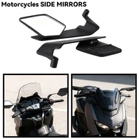 Espejos ajustables para motocicleta, espejo retrovisor lateral con ala de viento para Kawasaki Z900 Z1000ABS Z800ABS Yamaha MT09 MT07 MT-03